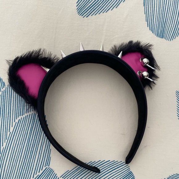 Psycho Kitty Spiked Headband - Picture 3 of 4